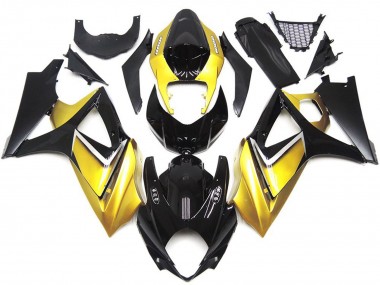 Goldgelb Benutzerdefiniert OEM-Stil 07-08 GSXR 1000 Motorrad Verkleidung