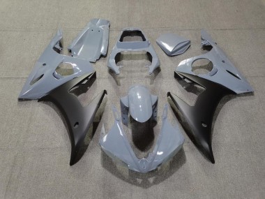 Grau & Matt Schwarz 03-04 R6 Motorrad Verkleidung