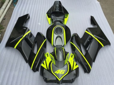 Grau Schwarz & High Viz 04-05 CBR1000RR Motorrad Verkleidung