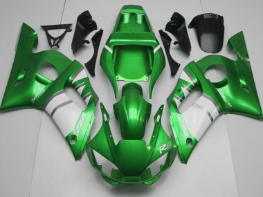Grün-Weiß 98-02 R6 Motorrad Verkleidung