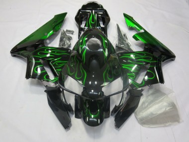 Grün Flamme 03-04 CBR600RR Motorrad Verkleidung