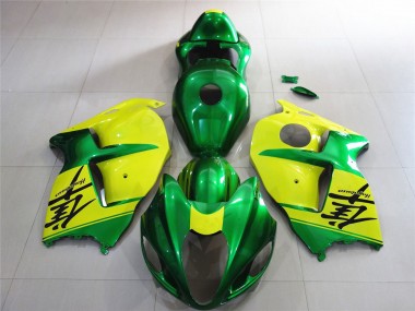 Grün & Gelb 97-07 GSXR 1300 Motorrad Verkleidung