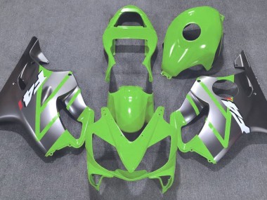 Grün & Matt Silber 01-03 CBR600 F4i Motorrad Verkleidung