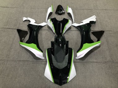 Grün Schwarz & Weiß 15-19 R1 Motorrad Verkleidung