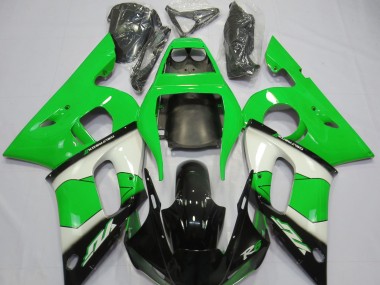 Grün Weiß & Schwarz 98-02 R6 Motorrad Verkleidung