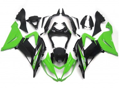 Grün & Schwarz Leuchtend OEM-Stil 13-18 ZX6R Motorrad Verkleidung