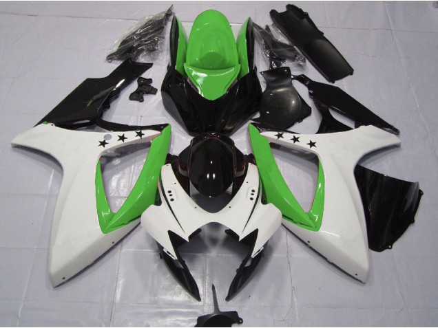 Grüner Stern 06-07 GSXR 600-750 Motorrad Verkleidung