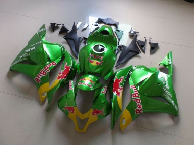 Grünrot Bull 09-12 CBR600RR Motorrad Verkleidung