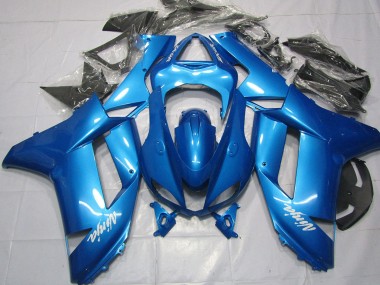Hellblau 07-08 ZX6R Motorrad Verkleidung