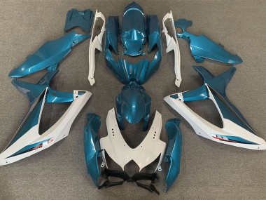 Hellblau OEM Stil 08-10 GSXR 600-750 Motorrad Verkleidung