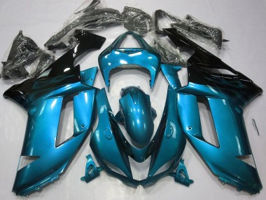 Hellblau & Schwarz Glänzend 07-08 ZX6R Motorrad Verkleidung