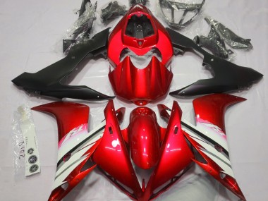Helles Rot & Weiß 04-06 R1 Motorrad Verkleidung