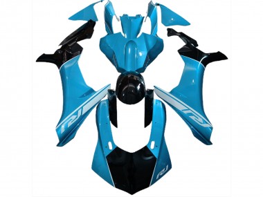 Himmelblau & Schwarz 15-19 R1 Motorrad Verkleidung