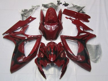 Kastanienbraun Rot 06-07 GSXR 600-750 Motorrad Verkleidung