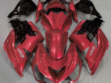 Kräftiges Rot 12-21 ZX14R Motorrad Verkleidung