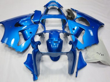 Leuchtendes Blau 00-02 ZX6R Motorrad Verkleidung