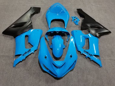 Leuchtendes Blau 05-06 ZX6R Motorrad Verkleidung