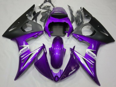 Lila-Weiß 03-04 R6 Motorrad Verkleidung