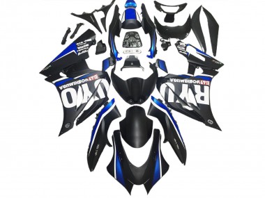 Matt Schwarz & Blau 17-23 GSXR 1000 Motorrad Verkleidung