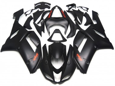 Matt Schwarz-Rot Aufkleber 07-08 ZX6R Motorrad Verkleidung