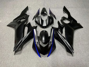 Matt Schwarze & Blaue Akzente 17-21 R6 Motorrad Verkleidung