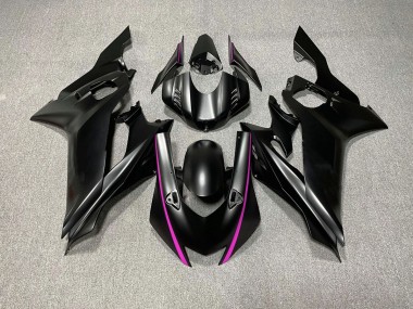 Matt Schwarze & Rosa Akzente 17-21 R6 Motorrad Verkleidung