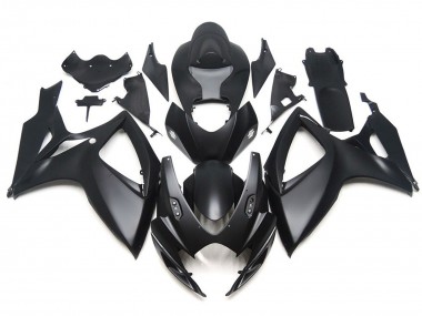 Matt Schwarzer Custom-Stil OEM 06-07 GSXR 600-750 Motorrad Verkleidung