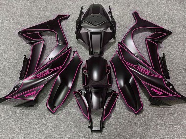 Matt Schwarzes & Rosa Futter 11-15 ZX10R Motorrad Verkleidung