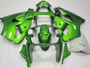 Metallic Grün 00-02 ZX6R Motorrad Verkleidung