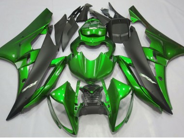 Metallic Grün & Schwarz 06-07 R6 Motorrad Verkleidung