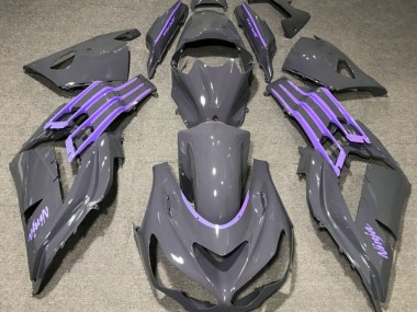 Nardo Grau & Lila 12-21 ZX14R Motorrad Verkleidung