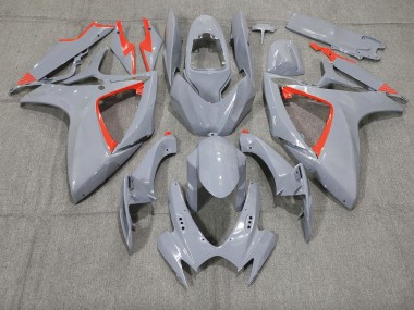 Nardo & Rot Rand 06-07 GSXR 600-750 Motorrad Verkleidung