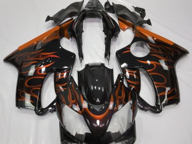 Orange Flamme 04-07 CBR600 F4i Motorrad Verkleidung