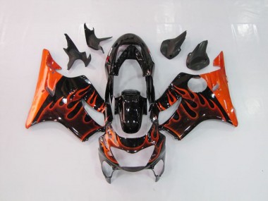 Orange Flamme 99-00 CBR600 F4 Motorrad Verkleidung