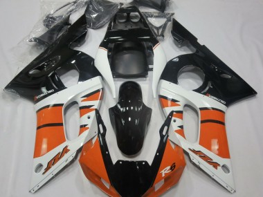 Orange Glänzend & Schwarz 98-02 R6 Motorrad Verkleidung