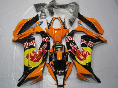 Orangerot Bull 11-15 ZX10R Motorrad Verkleidung