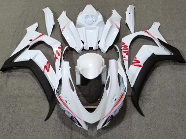 Perlweiß & Rot Logos 16-19 ZX10R Motorrad Verkleidung