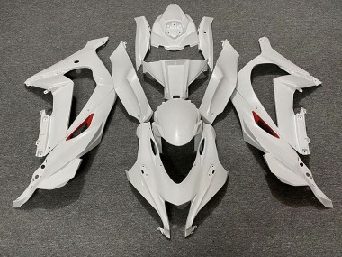 Perlweiß Rot Rand 16-19 ZX10R Motorrad Verkleidung