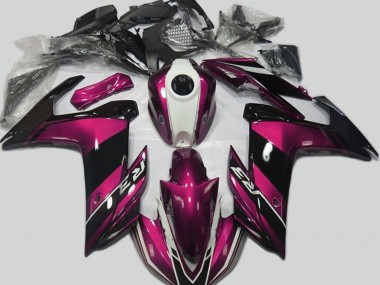 Pink & Schwarz Glänzend 15-18 R3 Motorrad Verkleidung