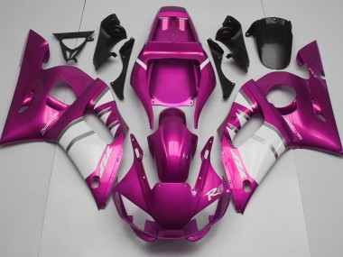 Rosa & Weiß 98-02 R6 Motorrad Verkleidung