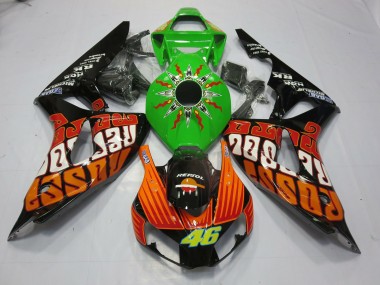 Rossi Limette 06-07 CBR1000RR Motorrad Verkleidung
