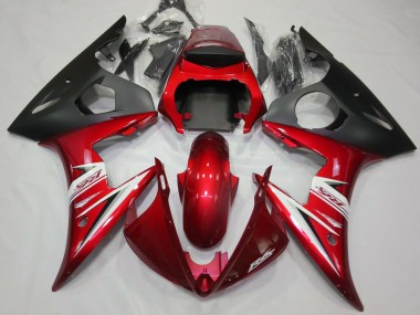 Rot & Weiß 03-04 R6 Motorrad Verkleidung