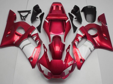 Rot & Weiß 98-02 R6 Motorrad Verkleidung