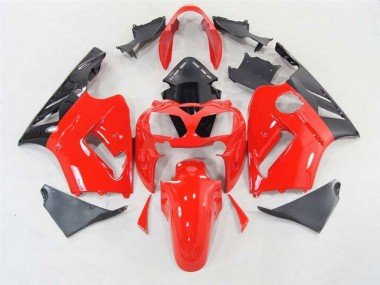 Rot Glänzend 02-05 ZX12R Motorrad Verkleidung