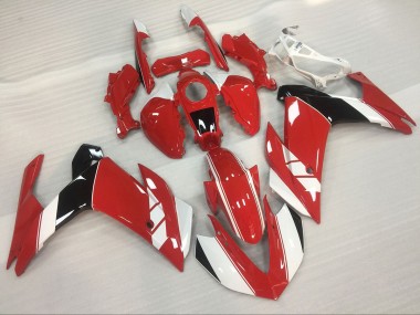 Rot & Glänzend Weiß 15-18 R3 Motorrad Verkleidung