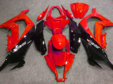 Rot Glänzend & Schwarz 16-19 ZX10R Motorrad Verkleidung