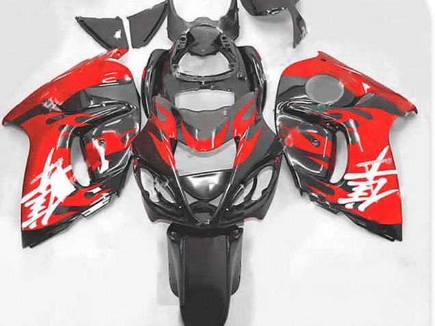 Rot & Grau 08-20 GSXR 1300 Motorrad Verkleidung