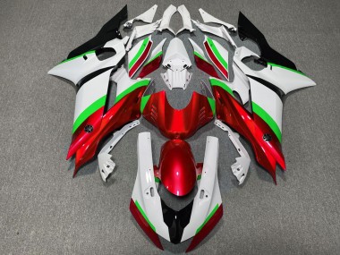Rot & Grün Glänzend 17-21 R6 Motorrad Verkleidung