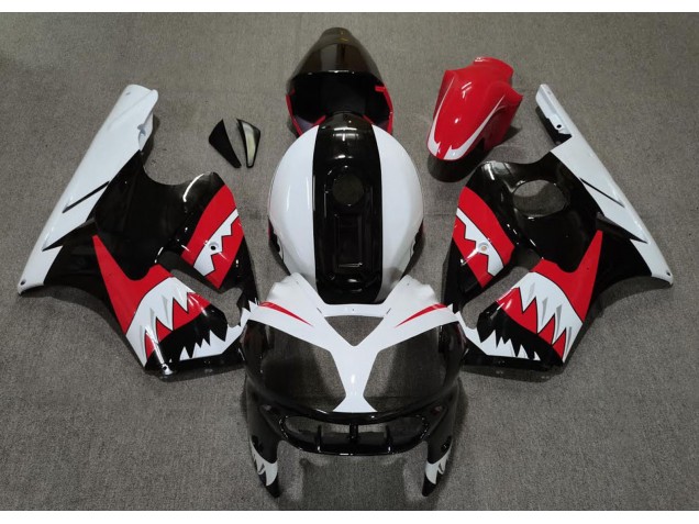 Rot Hai 02-05 ZX12R Motorrad Verkleidung