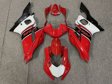 Rot Weiß & Schwarz 17-21 R6 Motorrad Verkleidung